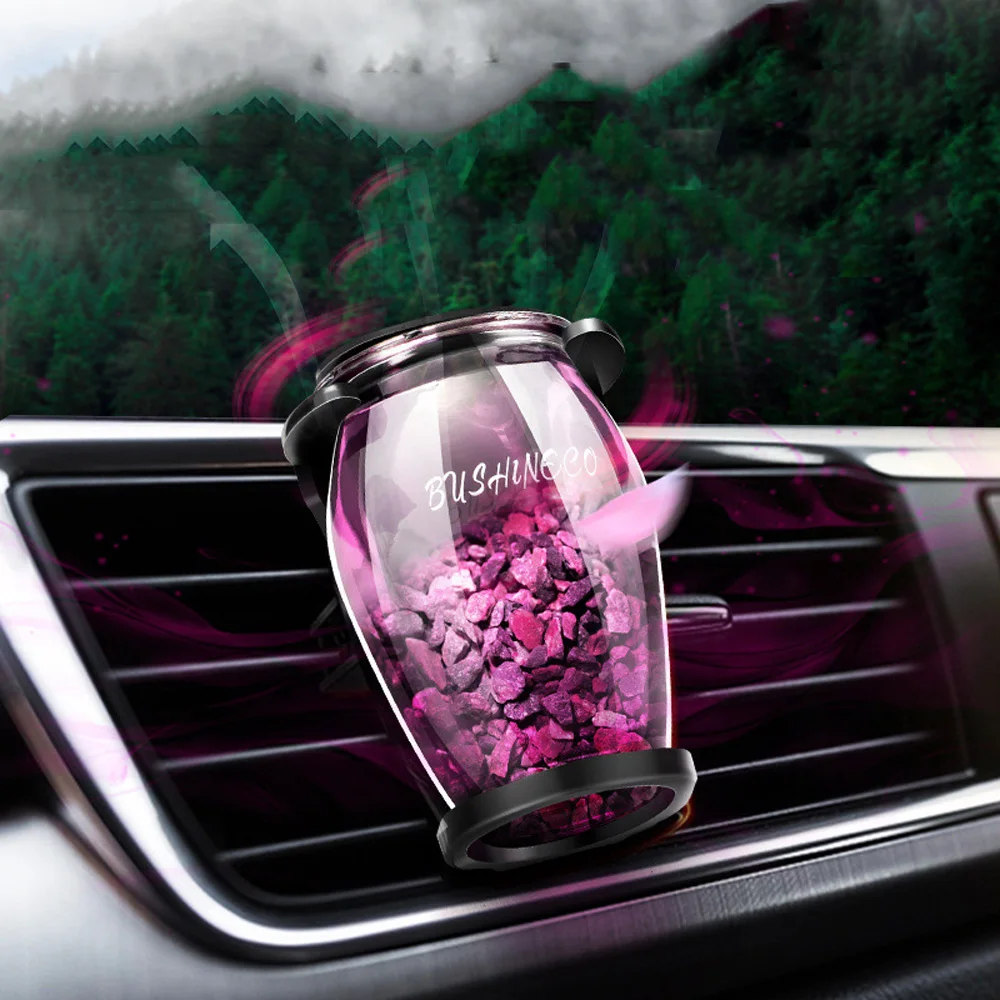 

Perfume Fragrance Solid Stone Air Freshener For Car Auto Vent Clip Clamp Tool