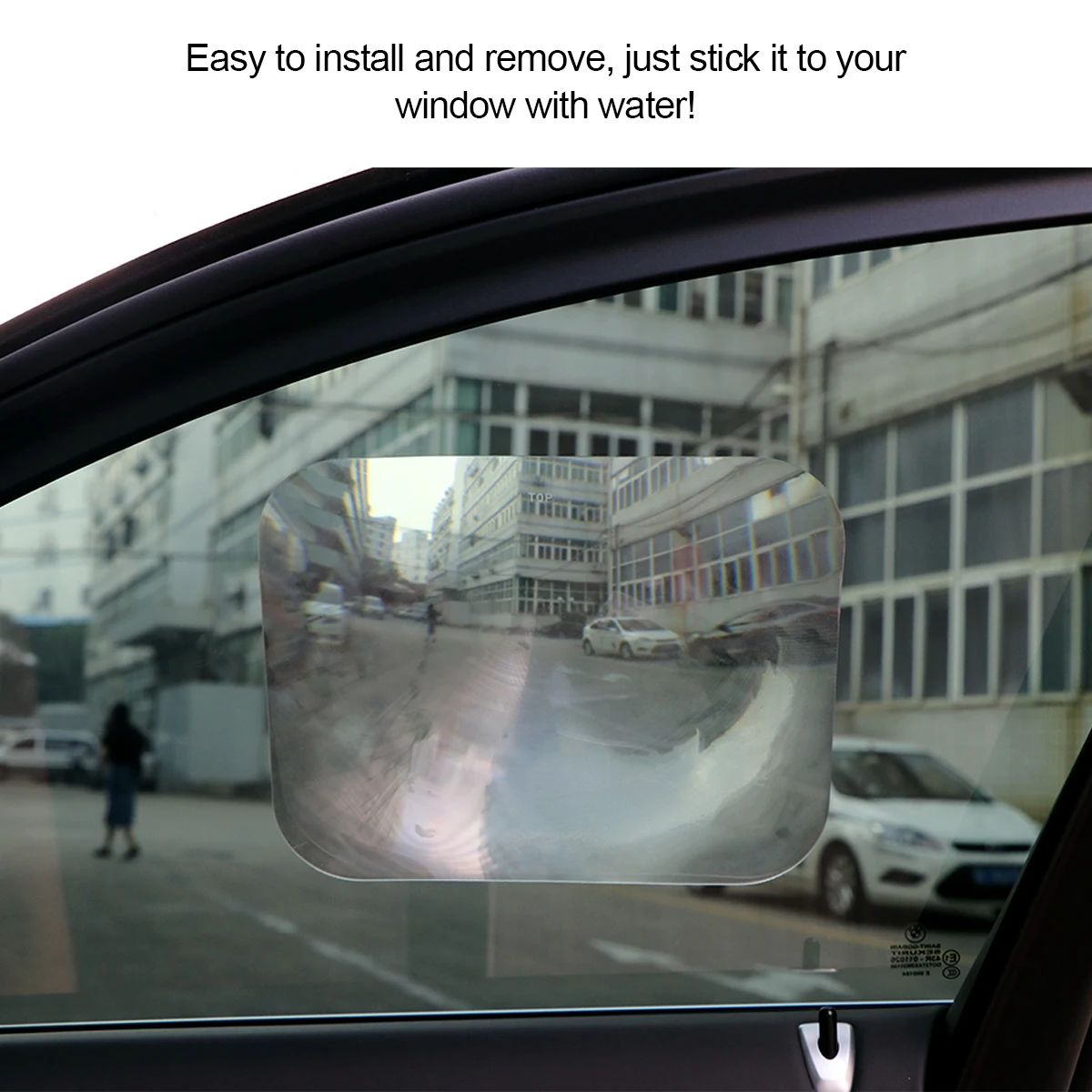 

Car Reverse Sticker Film Wide View Angle Lens Film High Quality Car Parking Reversing Sticker for Vertical Rear Glass Hatchback