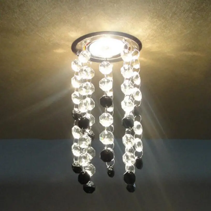 

Fashion High Power Led Crystal Ceiling Led Lamps Including Bulbs Crystal Ceiling Bedroom Led Lustre For Voltage 90-260v