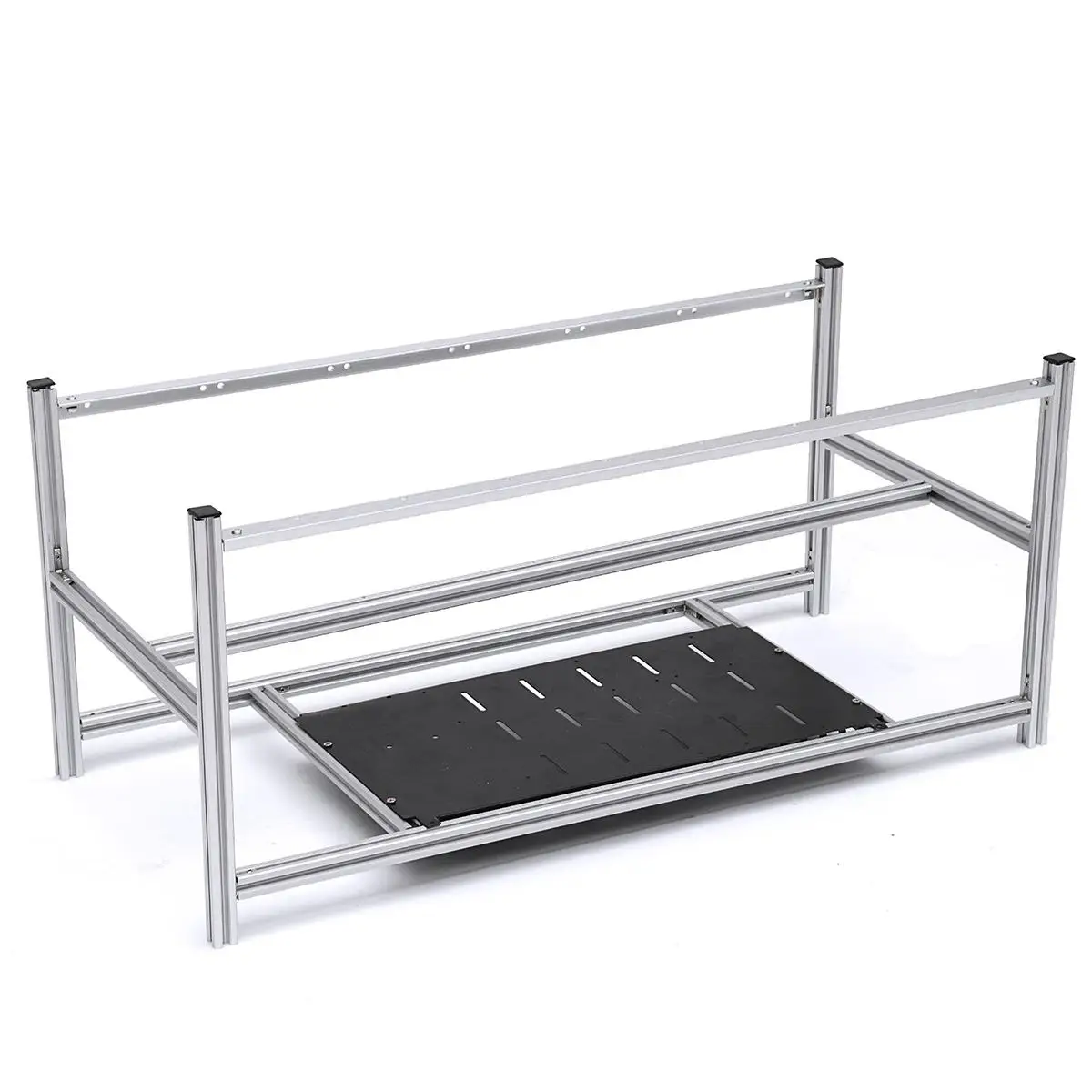 8 GPU Open Air Miner Mining Frame Rig Case Stackable For BTC ETH Ethereum Aluminum frame 8 GPU Open Air Miner Mining Frame Rig Case Stackable For BTC ETH Ethereum Aluminum frame