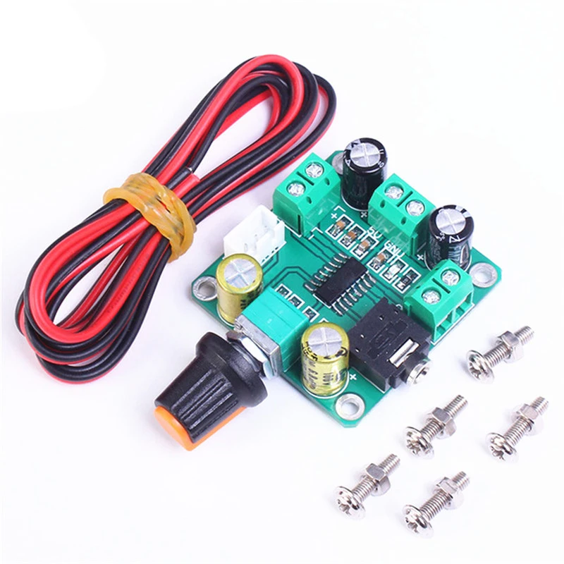 

1Pcs PAM8403 Audio Amplifier Board Module 2 * 3W DC 5V Digital Amplifier Board Stereo Dual Track Efficient