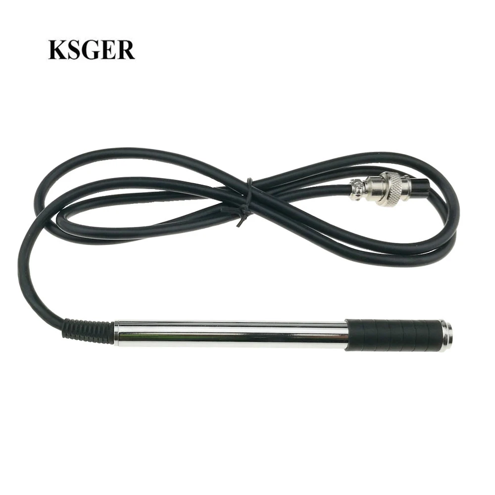 KSGER T12 нержавеющая сталь FX9501 паяльная ручка STM32 OLED паяльник станция ручка сварочный наконечник силиконовый Электрический инструмент