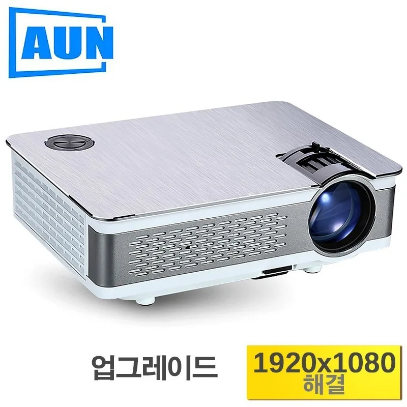 AUN AKEY5 Full HD Projector.upgraded 3800-6000Lumen (Peak), 1920x1080P (optional Android 6.0 LED projector supported 4K, WIFI)