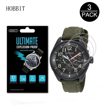 

3Pack 5H Anti-Shock Screen Protector for Citizen BU2055 BU2023 BI1030 BN0085 BN0150 Men's Eco-Drive Watch LCD Protection Film