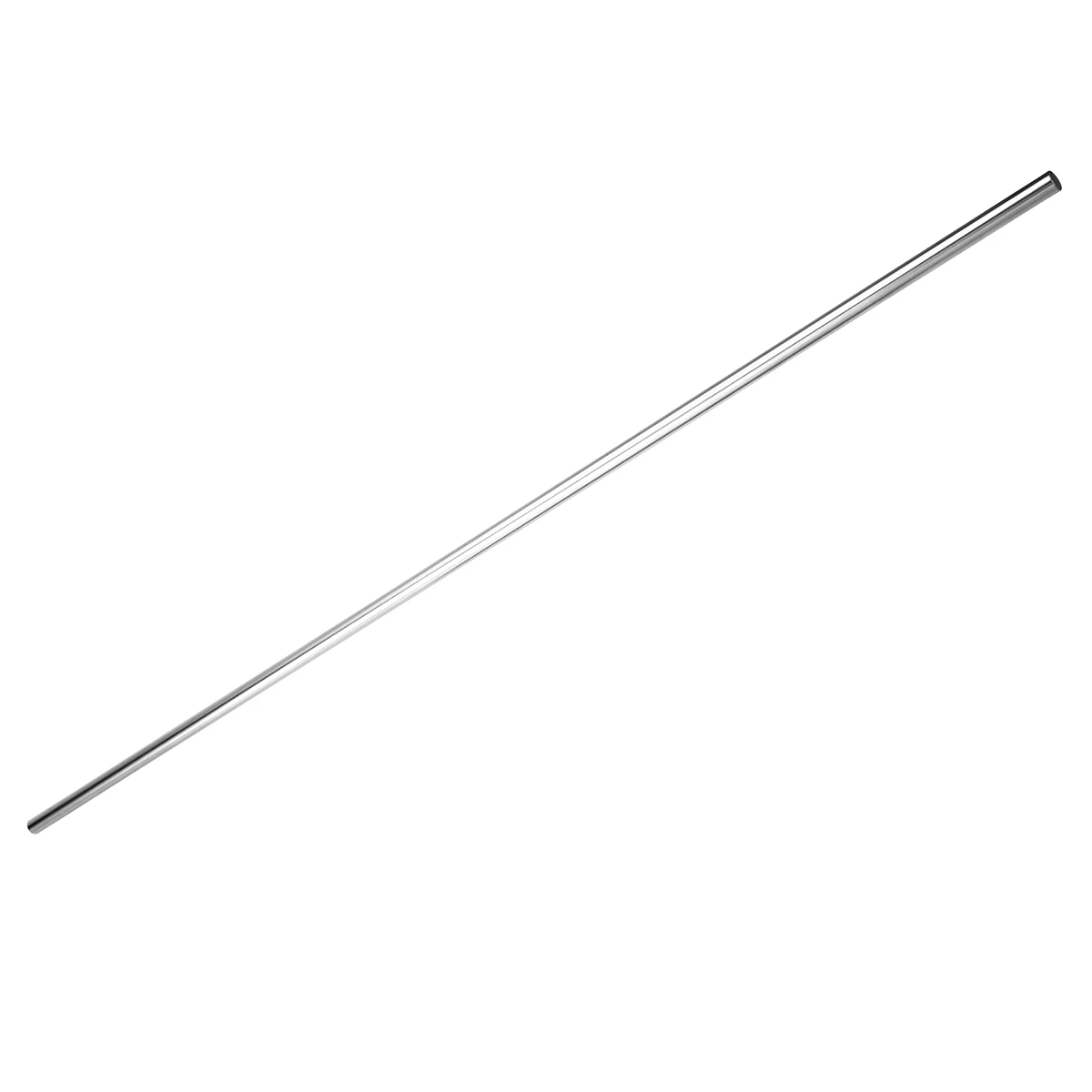 

1pc Linear Shaft Optical Axis 8mm * 600mm Bearing Steel Round Smooth Rod Bar Cylinder Linear Rail Silver Color