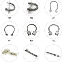 Дверная петля электрическая открытая Монтажная защитная втулка для контроля доступа кабельная линия для контроля блокировки дверного замка из нержавеющей стали