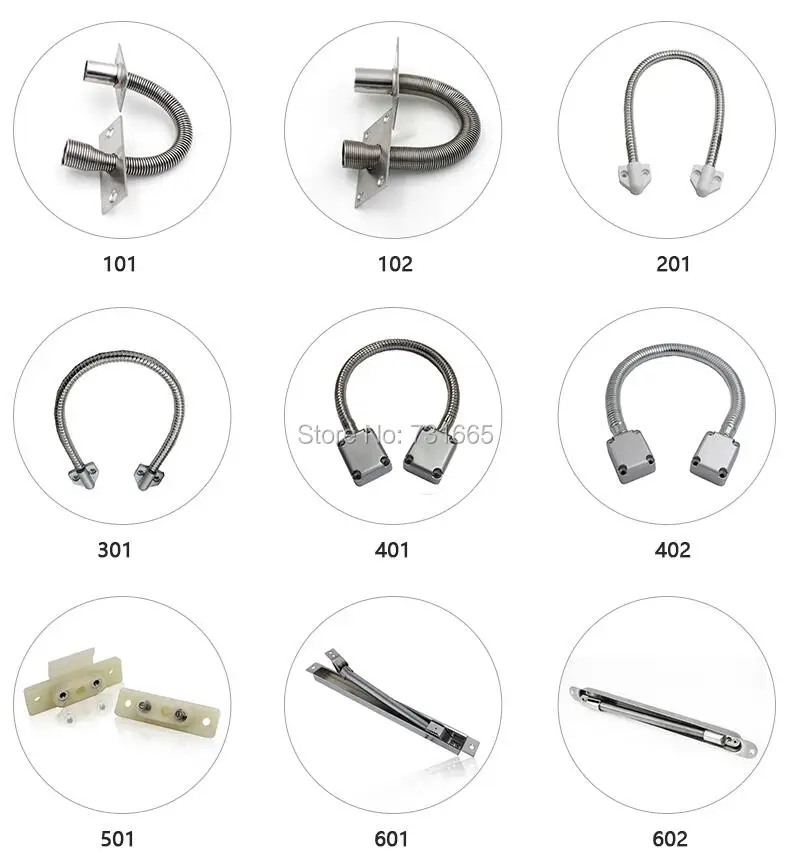 

Door Loop Electric Exposed Mounting protection sleeve Access Control Cable Line for Control Lock Door Lock Stainless steel