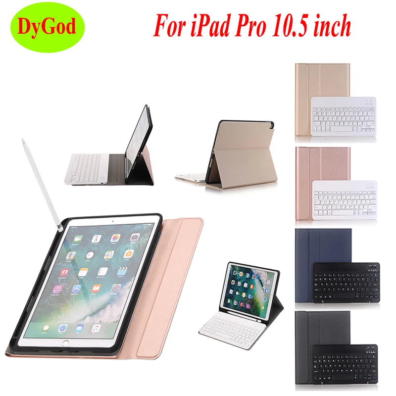 DyGod Wireless Bluetooth Keyboard Case 10.5 inch For iPad Pro Tablet