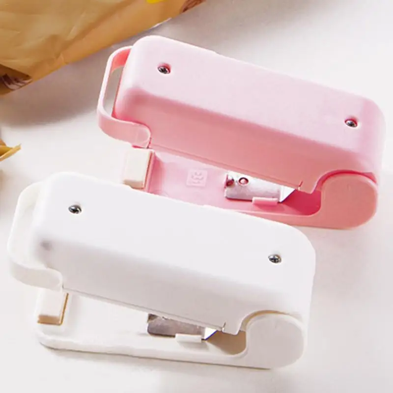 

Household Mini Heat Sealing Machine Portable Ceramic Impulse Sealer Seal Packing Capper Food Plastic Bag Sealer