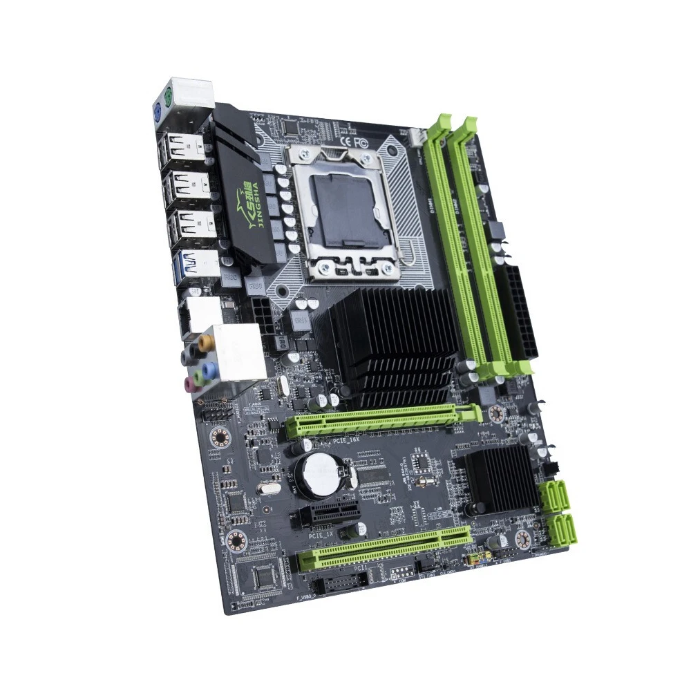 Материнская плата Jingsha X58 материнская LGA 1366 i7 5675 DDR3 LGA1366 1366PIN с поддержкой RECC 32 Гб SB3.0