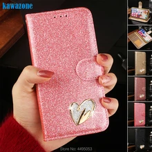 Чехол для телефона Etui, чехол для samsung Galaxy S7 Edge, J3, J5, J7, A3, A5,, S8, S9 Plus, Note 8, 9, с ТПУ, IMD, блестящий флип-кошелек