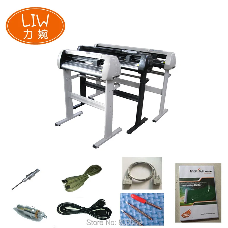 

721MM 1351MM Multi-function Advertising signage engraving USB Driver Artcut Graphic Cutting plotter