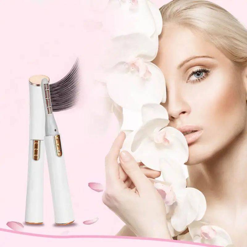 

Super Thin Electric Heated Eyelash Curler for Women Styling Eye Lashes Pen Electronic Comb