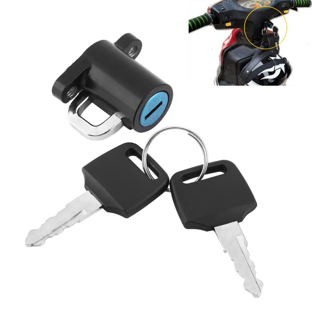 

Helmet Lock Universa lMotorcycle Bike Hanging Hook with 2 Keys Set Aluminum Alloy Helmet Lock Motorcycle Accessories