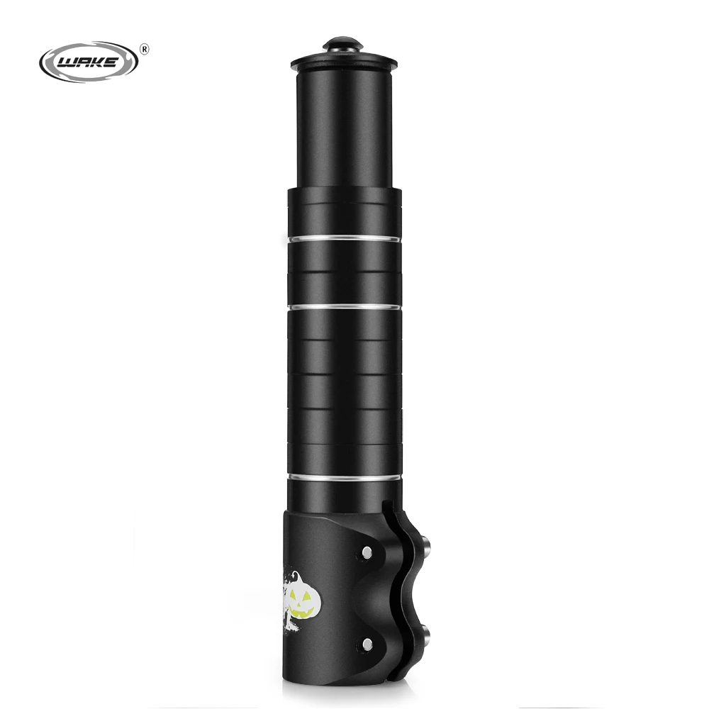

WAKE Aluminum Alloy MTB Bicycle Mountain Bike Handlebar Fork Stem Riser Rise Up Extender Extension Heads Up Adaptor
