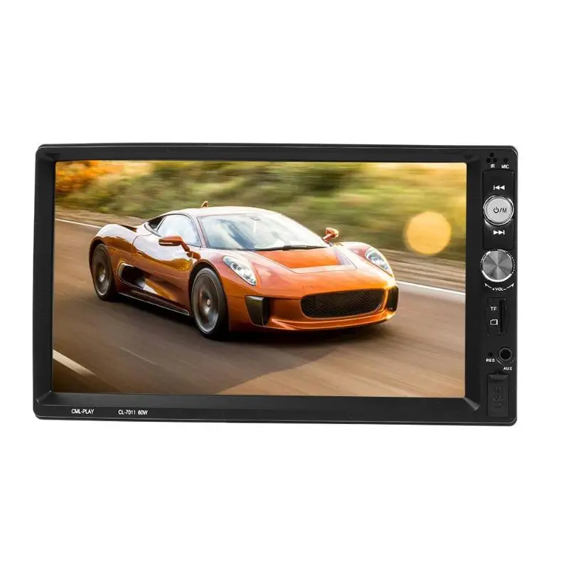 

7011B 7 Inch 1024*600 Car Stereo MP5 Player FM Radio Bluetooth Head Unit