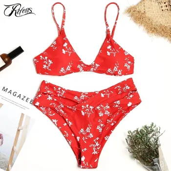 

Urifens Biquinis Feminino 2019 Summer Floral Sexy Push Up Bikinis Femme Beach Swimwear Women Swimsuit Maillot De Bain LJN41