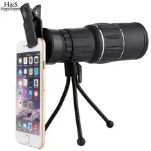 Для телефона размер работает и 52 мм установить Штатив Открытый мобильный Кемпинг легкий комплект Компактный телескоп портативный для монокулятора