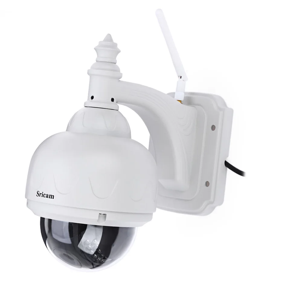 

NEW SRICAM SP015 720P H.264 WiFi IP Camera Outdoor Wireless IR Dome Security Camera Waterproof Wi-Fi Surveillance Camera CCTV