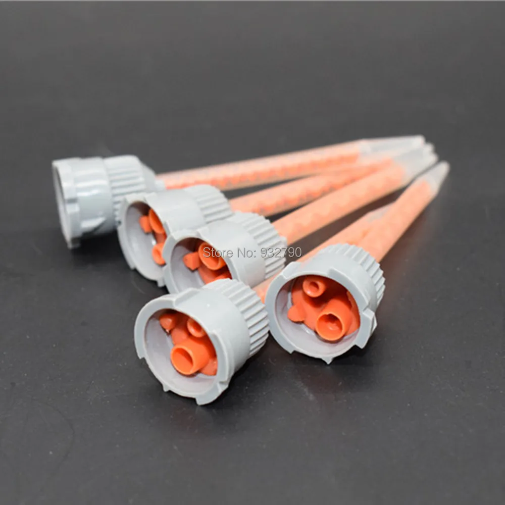 5pcs 10:1 Static Mixer Mixing Nozzle Applicator Adhesive Epoxy Resin AB Glue Acrylic Adhesive Mix Nozzle Applicator Dispenser