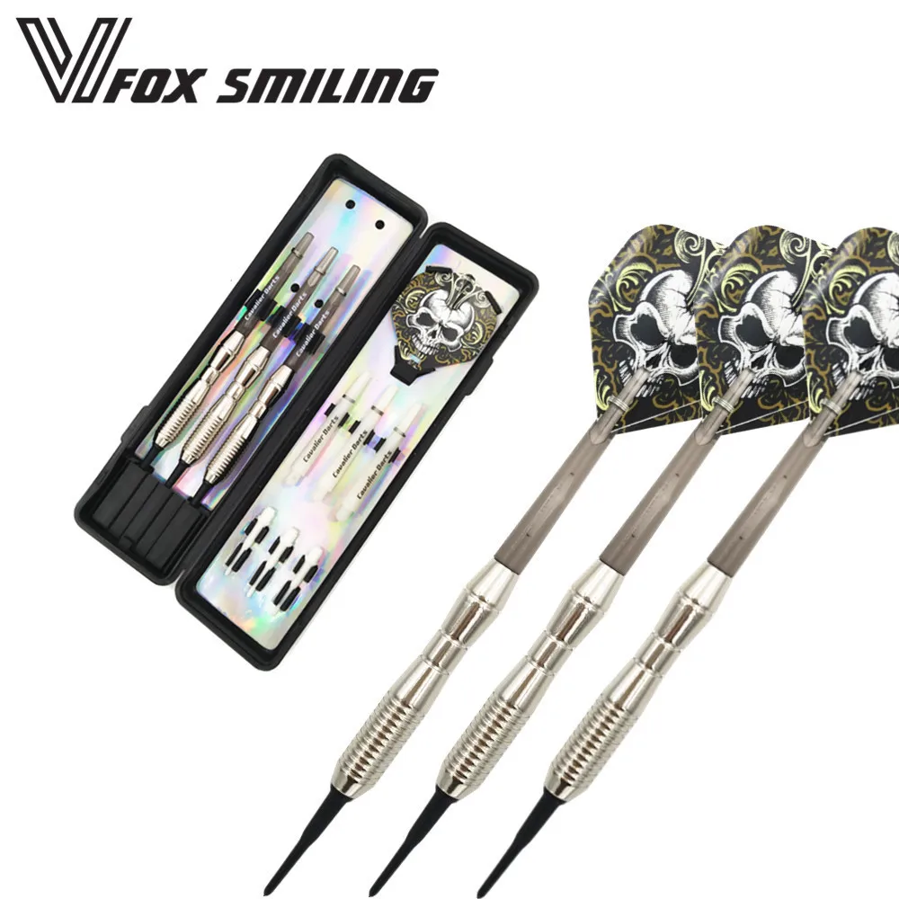 Fox Smiling Professional Electronic Soft Tip Darts 18g 15cm Darts With