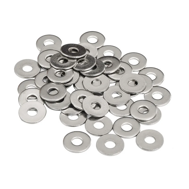 

CNIM Hot 100 Pieces Stainless Steel Washers Flat Washer(M6)