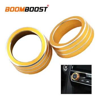 

2pcs/set car styling Air Conditioning heat control Switch knob AC Knob For Honda Civic 2016-2017 ten generation