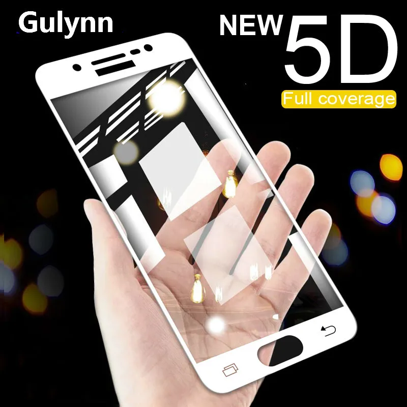 5D полное покрытие Защитная пленка для samsung galaxy J310 J510 J710 2016 версия 9H защита экрана S7