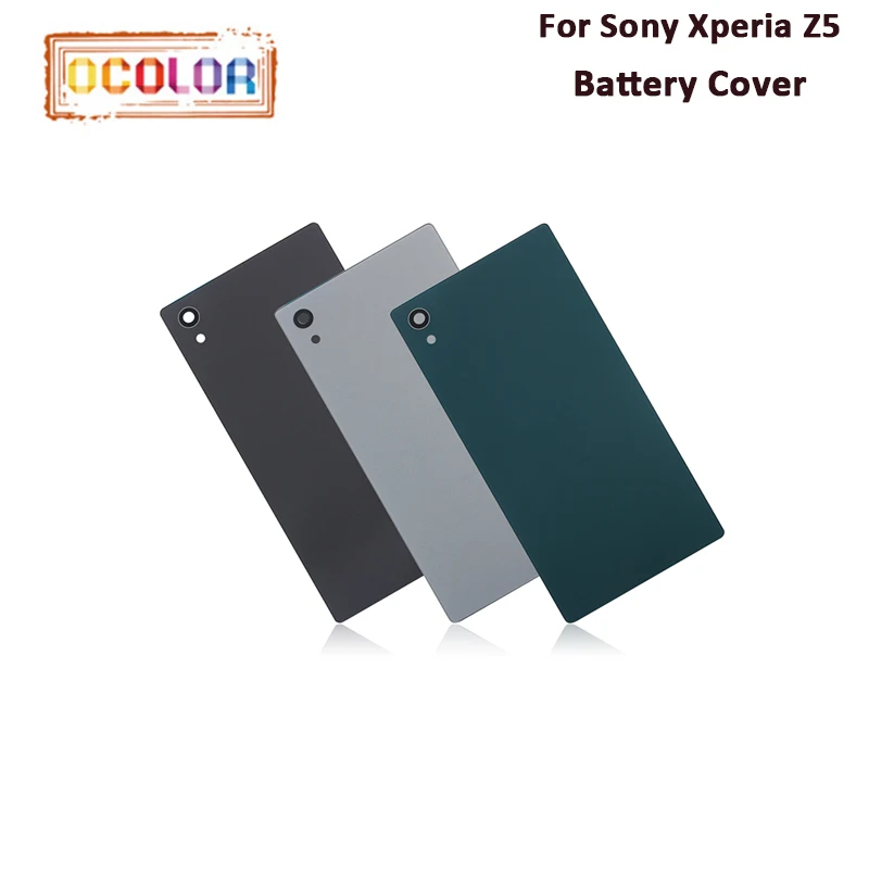 ocolor For Sony Xperia Z5 Battery Cover 5.2'' Protective Back Fit Bateria Case In Stock |