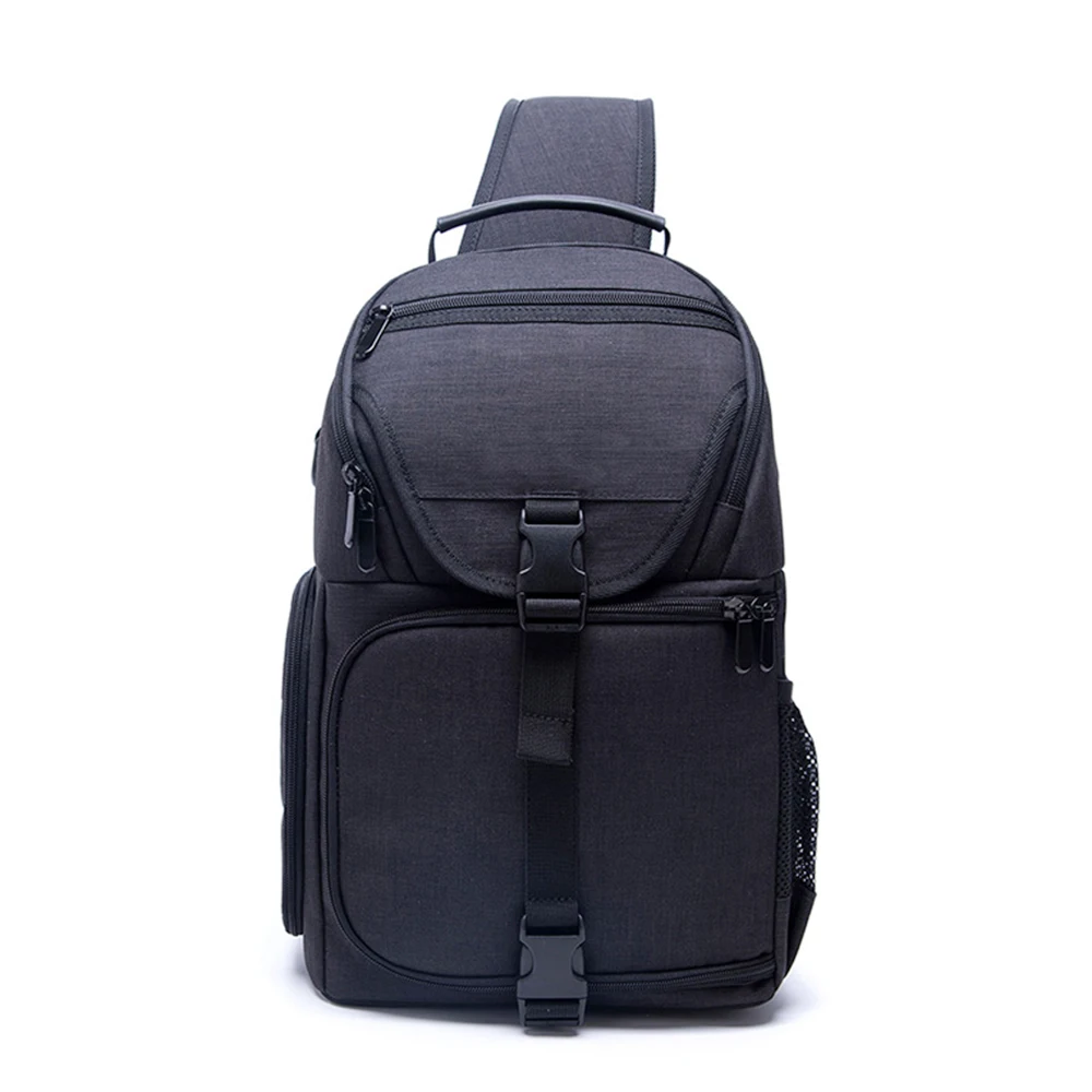 

Fashion Casual Digital Camera Bag Waterproof Wear-resistant Single-shoulder Crossbody Outdoor Camera with Tripod for Sony Canon