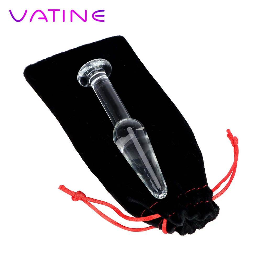 Анальная пробка VATINE Glass анальные секс-игрушки для мужчин женщин массажер