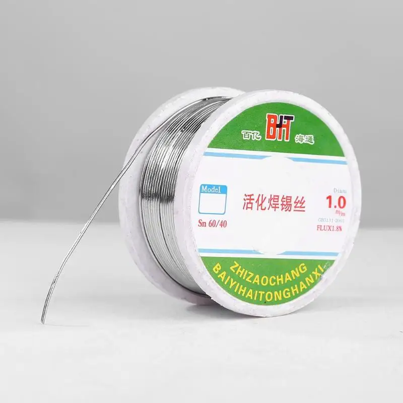 

100g/roll Tin Wire Lead Solder Wire Flux Reel Welding Line Welding Wires 0.5MM/0.8MM/1MM/1.2MM/1.5MM/2MM