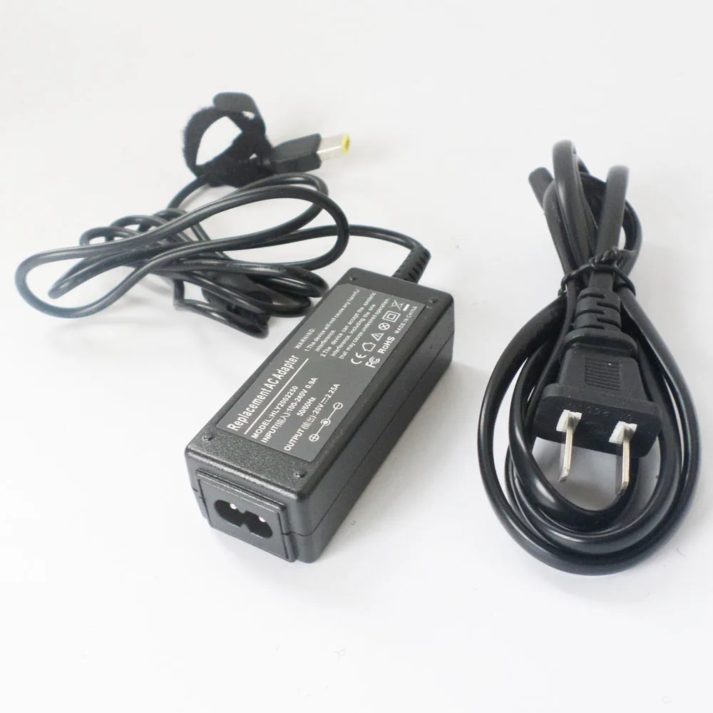 

20V 2.25A AC Adapter Power Charger For Lenovo ThinkPad T450 T550 20CKCTO1WW 20BUX10700 Ultrabook For Thinkpad 11e Chromebook