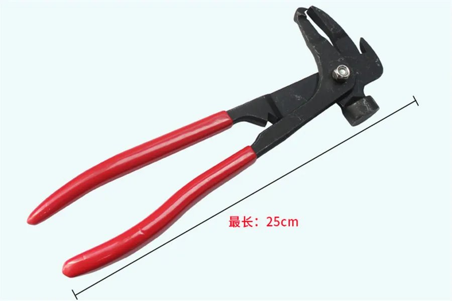 Auto Tire Repair Tool Kits Balance Hammer + Sharp Hook + Flat Hook Vehicle Maintenance Kit 3 Piece Set