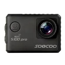 SOOCOO экшн Камера S100 Pro Ultra HD 4 K 24FPS Wi-Fi Сенсорный экран возможностью погружения на глубину до 30 м Водонепроницаемый DV Встроенный гироскоп мини Камера s видеокамера для дайвинга улицы