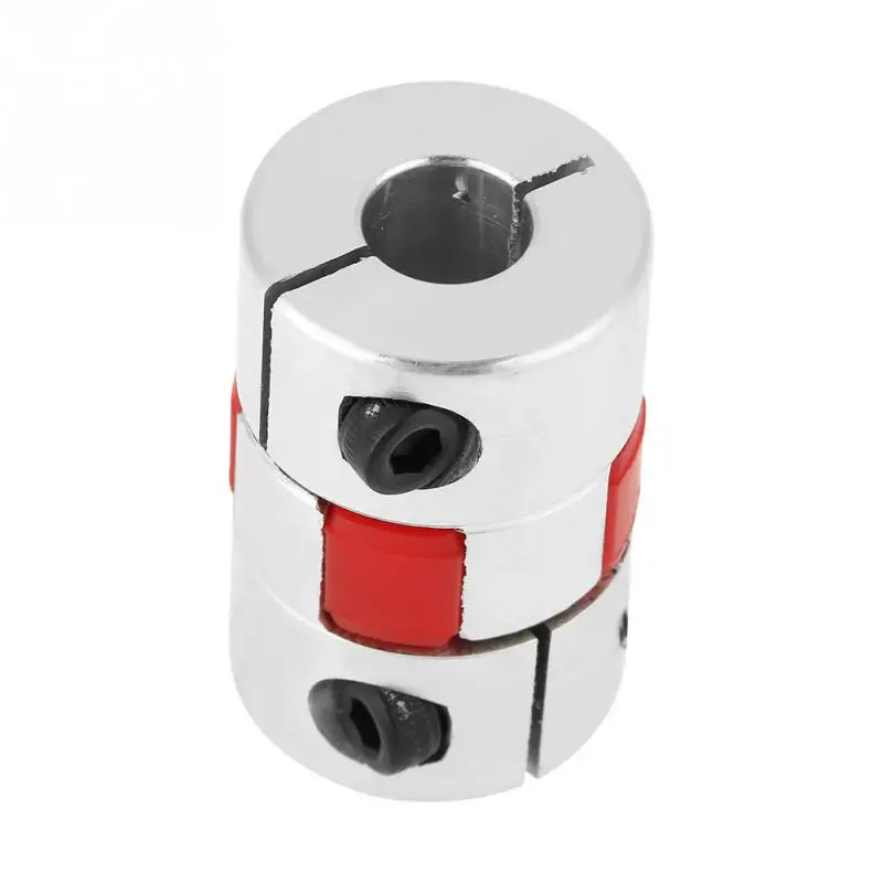 High Strength Aluminum Alloy Plum Flexible Shaft Coupling OD20mm x L25mm CNC Stepper Motor Coupler Connector for 3D Printer Flexible Coupler High Strength Aluminum Alloy Plum Flexible Shaft Coupling OD20mm x L25mm CNC Stepper Motor Coupler Connector for 3D Printer Flexible Coupler