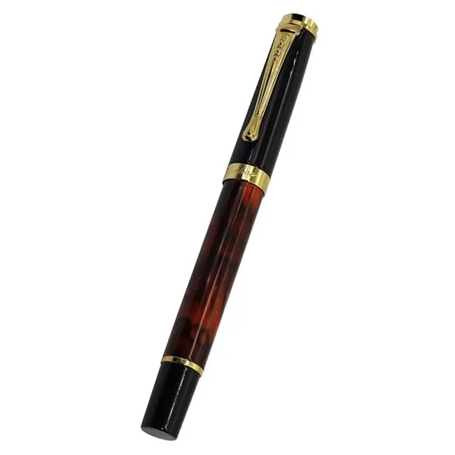 Jinhao 500 пишущая иридиевая ручка ледяной золотой Орел перьевая с наконечником 0 5 мм
