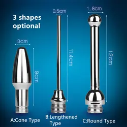 Новые 3 типа воды Насадка На клизму Анальная пробка приспособление для чистки анального отверстия мыть игрушки фаллоимитатор порно