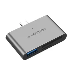 LENTION Тип-c концентратор адаптер Usb 3,0 интерфейс HD USB3.0 конвертер Высокая передачи Скорость быстрой зарядки для huawei p20 телефоны