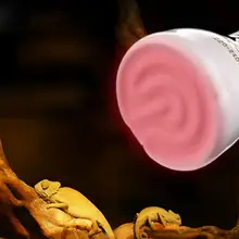 E27 45 мм Дальнего Инфракрасный обогреватель для аквариума лампа керамическая тепловая лампа ящерица черепаха рептилий коробка лампы накаливания питомнике 25/50/75/100 W