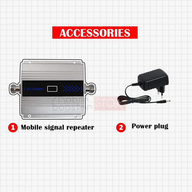 Free shipping Smart 4g Lte 1800 MHZ Mobile Signal Booster GSM 2g 4g DCS 1800 Mobile Phone Signal Amplifier Repeater Gain 65dB