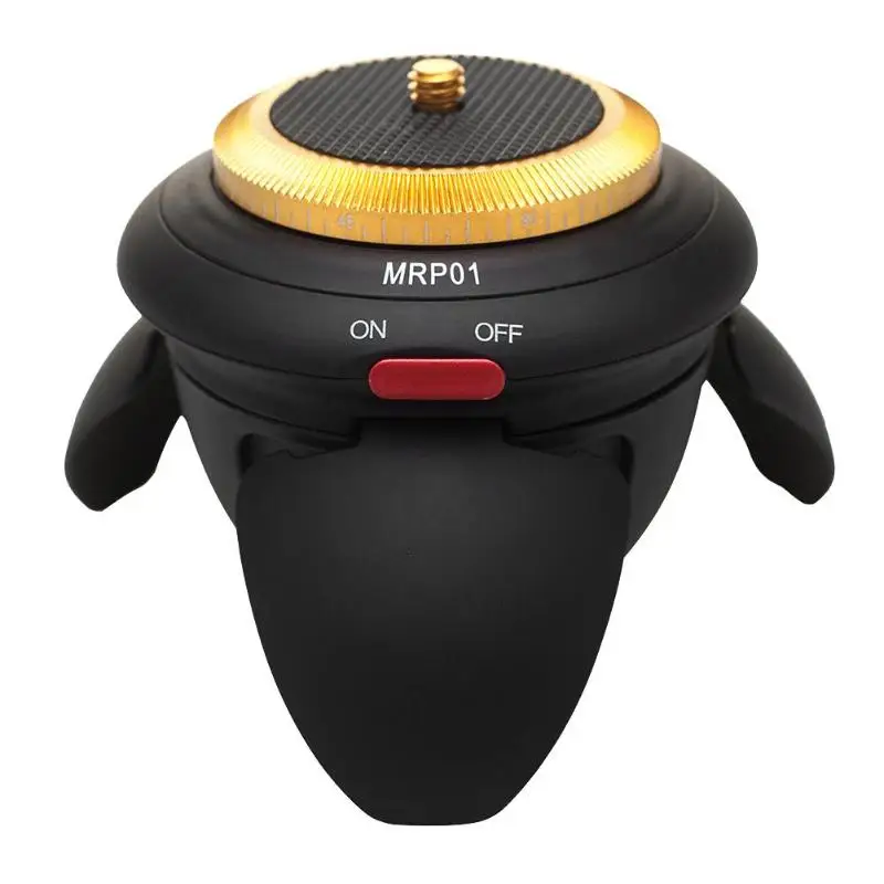 

Mini Bluetooth Remote Electric Panorama Head 360 Rotation Time Lapse Tripod Head for GoPro Action Camera Selfie Stick