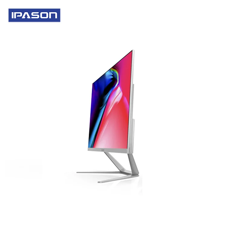  IPASON All-in-one computer P21 PLUS 23.8inch AMD 4 Core R5 2400G 1T+120G SSD DDR4 4G*2 RAM WIFI BLU