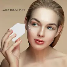 6 шт. в форме домика пуф для макияжа косметический крем для лица Пудра Косметические губки Косметика для макияжа пудра