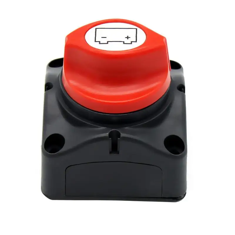

VODOOL 12/24V 600A Car RV Yacht Marine Battery Selector Isolator Disconnect Rotary ON/OFF Switch Auto Replacement Power Switch