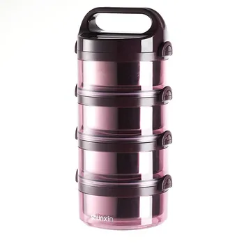 

Japanese Double Layer Leak-proof Lunch Box Stainless Steel Bento Box Kids Portable Picnic School Food Container Thermal Lunchbox