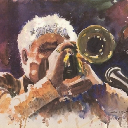 Maynard Ferguson постер печать Хармон Монтгомери (20x16) | Дом и сад