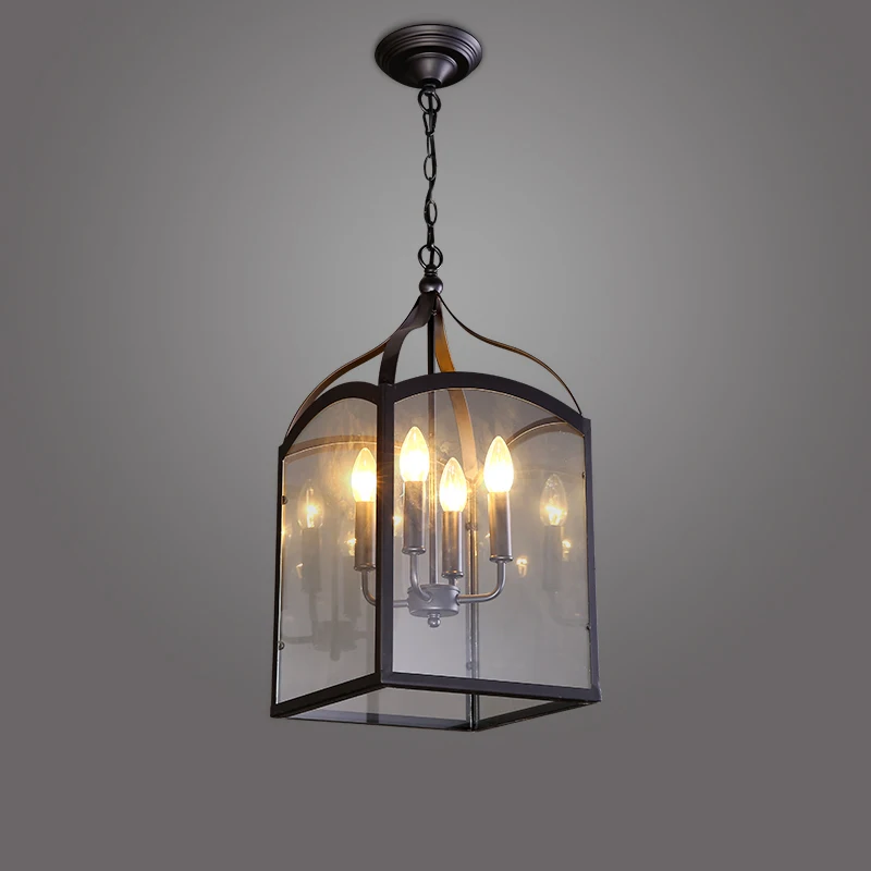 

Modern Simple Chandeliers American Led Lamps Retro Industrial Chandelier Led Lustre Light Lamps E14 Chandeliers For Ac 90--260v