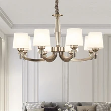 DX современная светодиодная люстра, скандинавский светильник ing, вилла, декор для гостиной, спальни, светильник, роскошная стеклянная лампа, белая бронзовая люстра