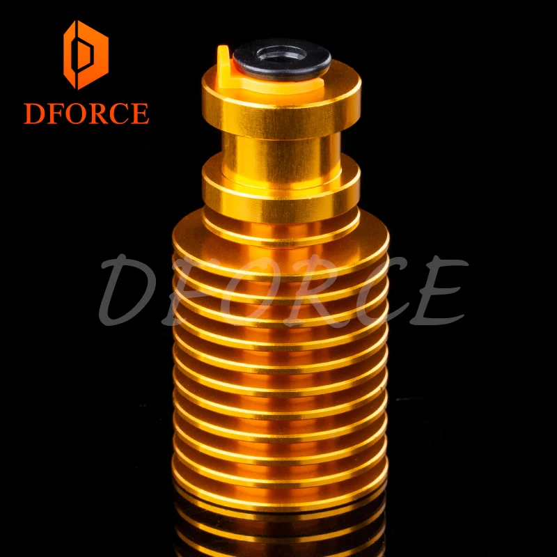 Золотистый радиатор для e3d gold hotend 1 75 мм|Детали и аксессуары 3D-принтеров| |